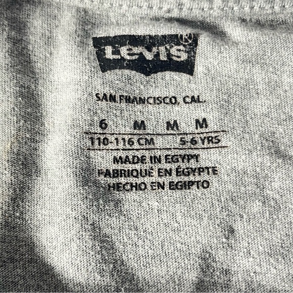 LEVIS California Red, White & Blue Bear Print Shirt - Picture 4 of 4